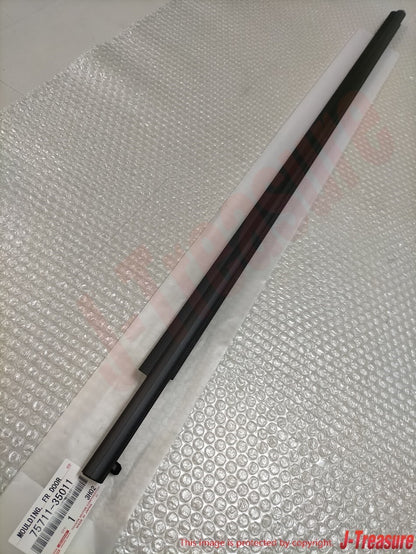 TOYOTA 4RUNNER 10-22 Genuine Door Belt Molding Weatherstrip Front Rear 4pcs OEM