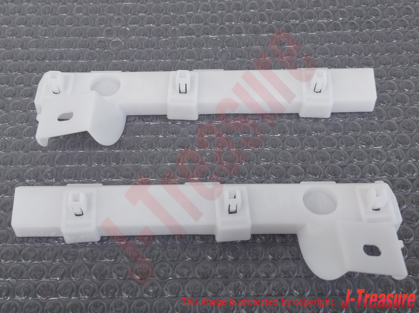 MITSUBISHI LANCER CY4A 08-17 Genuine Front Bumper Side Bracket RH & LH Set OEM