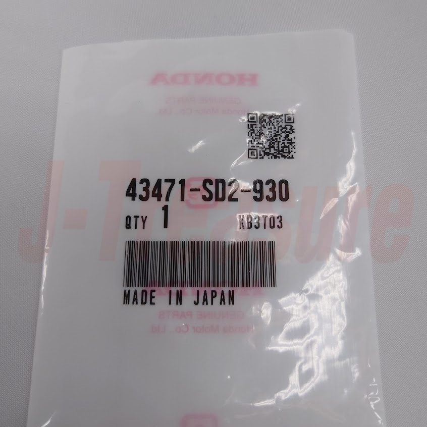 HONDA ACURA NSX 1991-2005 Genuine Brake Wire End Pin 43471-SD2-930 x2 Set OEM