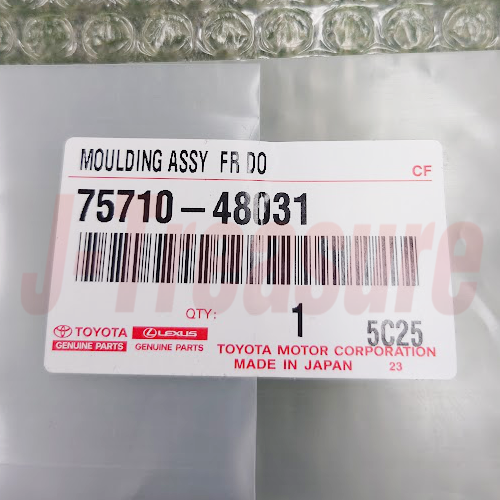 LEXUS RX330 RX350  Genuine Front & Rear Door Belt Moulding RH & LH Set OEM