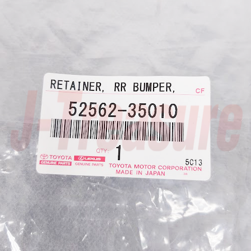 TOYOTA 4RUNNER GRN21# 03-06 Genuine Rear Bumper Upper Retainer RH & LH Set OEM