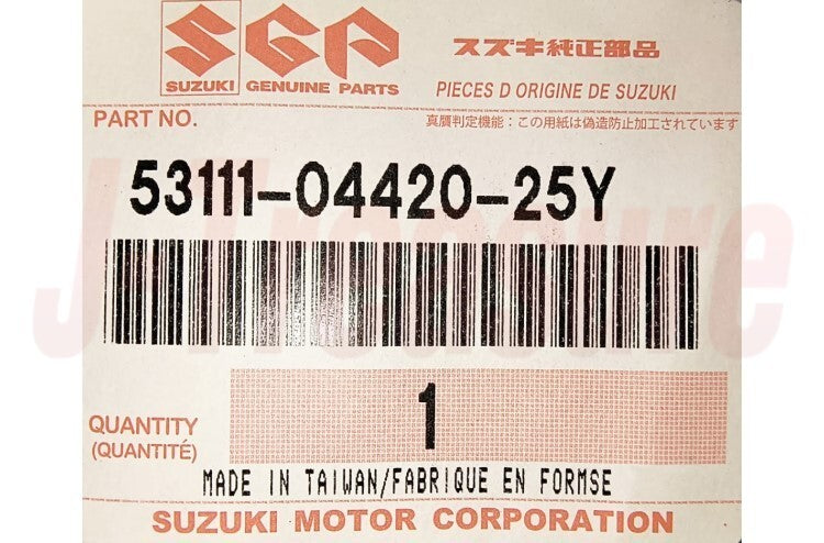 SUZUKI JR50 P3 1984-1999 Genuine Front Fender 53111-04420-25Y OEM