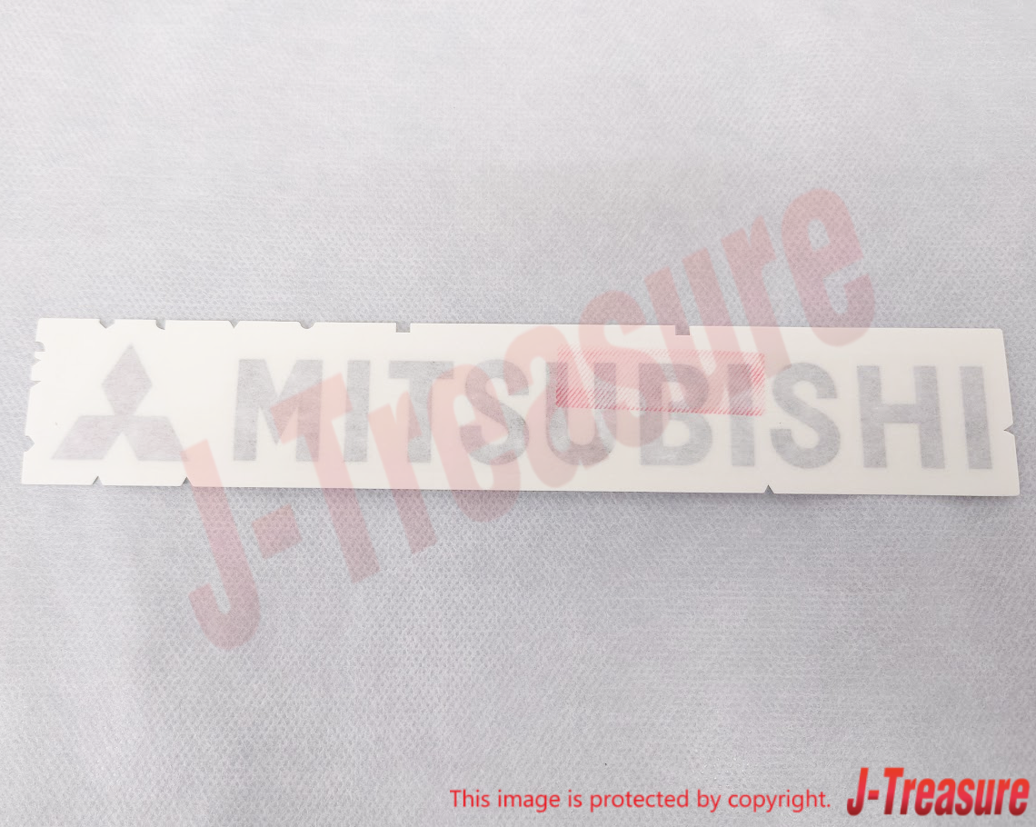 MITSUBISHI LANCER EVOLUTION EVO3 CE9A Genuine Rear Emblem Decal 3 Set OEM Parts
