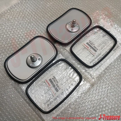 TOYOTA LAND CRUISER BJ40 FJ40 HJ45 Genuine Convex Mirror x2 Set 87901-55012 OEM