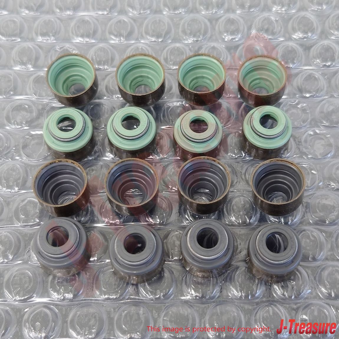 MAZDA MIATA NA NB 90-05 Genuine Engine Intake & Exhaust Valve Seal x16 Set OEM