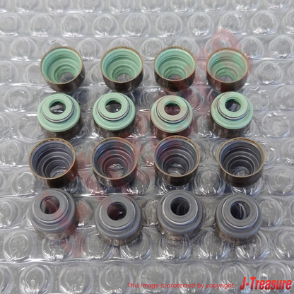 MAZDA MIATA NA NB 90-05 Genuine Engine Intake & Exhaust Valve Seal x16 Set OEM
