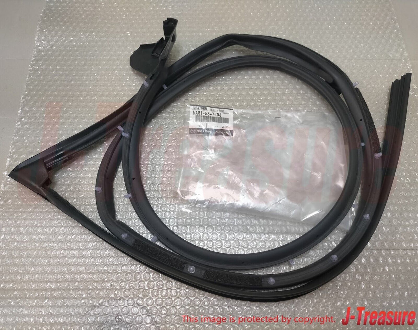 MAZDA MX-5 MIATA NA8C 90-97 Genuine Door Weather Strip RH NA01-58-760J OEM