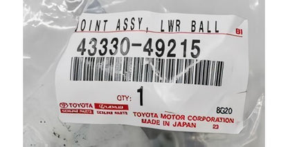 TOYOTA RAV4 ACA3# 2006-2018 Genuine Lower Ball Joint Assy Front 43330-49215 OEM