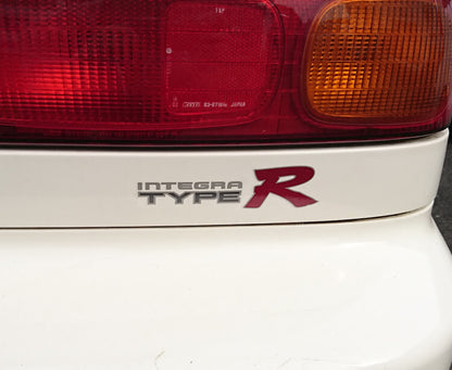 HONDA INTEGRA DC2 Genuine Rear Decal Sticker "TYPE R" Black 75717-ST7-Z01ZA OEM