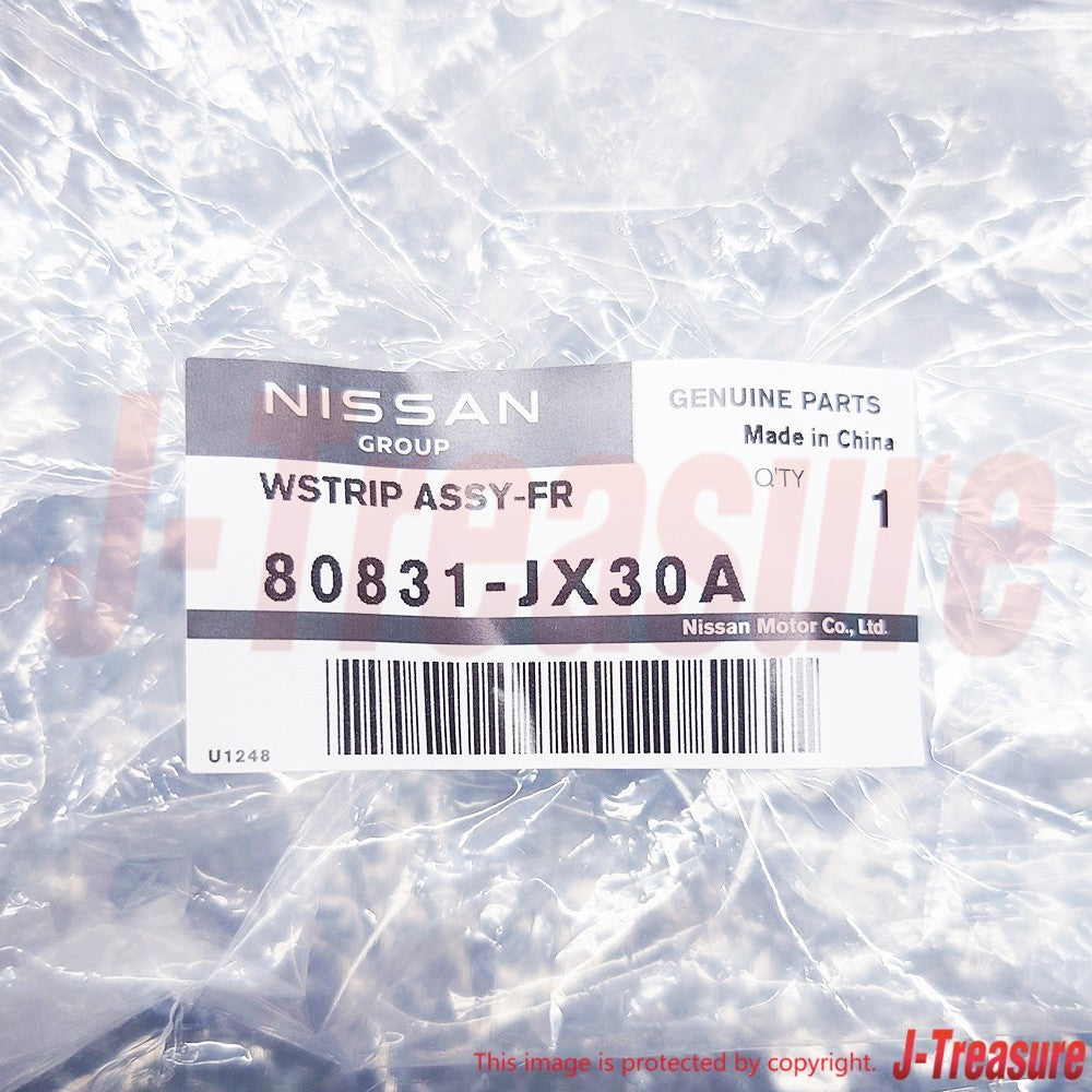NISSAN NV200 M20 Genuine Front Door Weatherstrip LH 80831-JX30A OEM