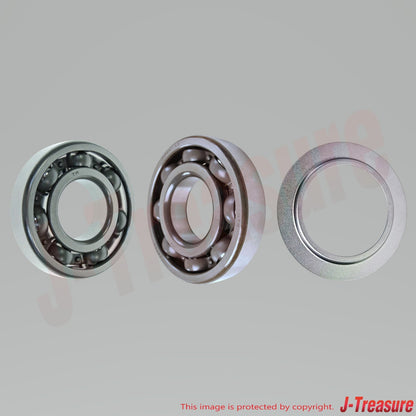 HONDA XR650L '93-25 Genuine Crankshaft Bearing(RH & LH ) & Bearing Plate Set OEM