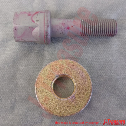 MITSUBISHI MONTERO V23C 94-06 Genuine Crankshaft Pulley Washer & Center Bolt set