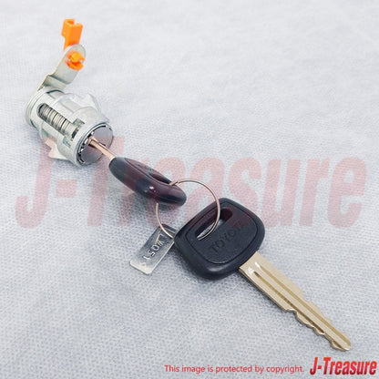 TOYOTA HILUX LN110L '89-97 Genuine Door Lock Cylinder & Key Set RH 69051-35050