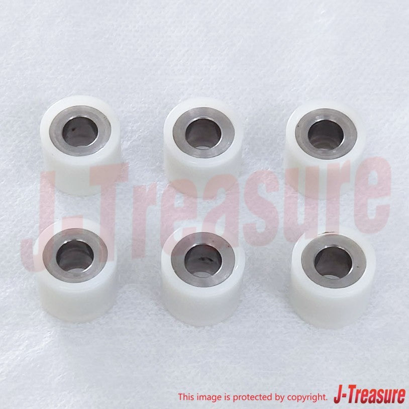 SUZUKI QUADSPORT LT80 1987-2006 Genuine Movable Drive Face Roller x6 Set OEM
