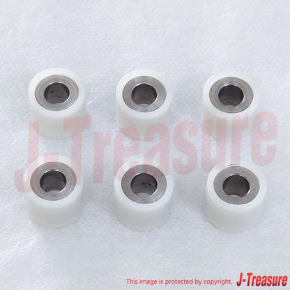 SUZUKI QUADSPORT LT80 1987-2006 Genuine Movable Drive Face Roller x6 Set OEM