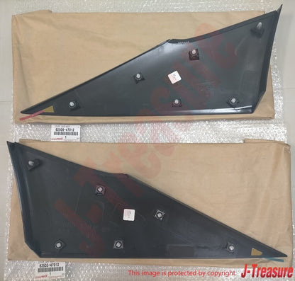 TOYOTA PRIUS ZVW50 ZVW52 16-18 Genuine Rear Quarter Molding Right & Left Set OEM