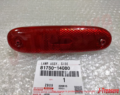 TOYOTA SUPRA JZA80 MK4 97-98 Genuine Rear Bumper Red Side Marker Lens Set OEM