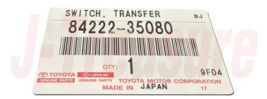 TOYOTA FJ CRUISER GSJ15 07-14 Genuine Transfer Indicator Switch 84222-35080 OEM