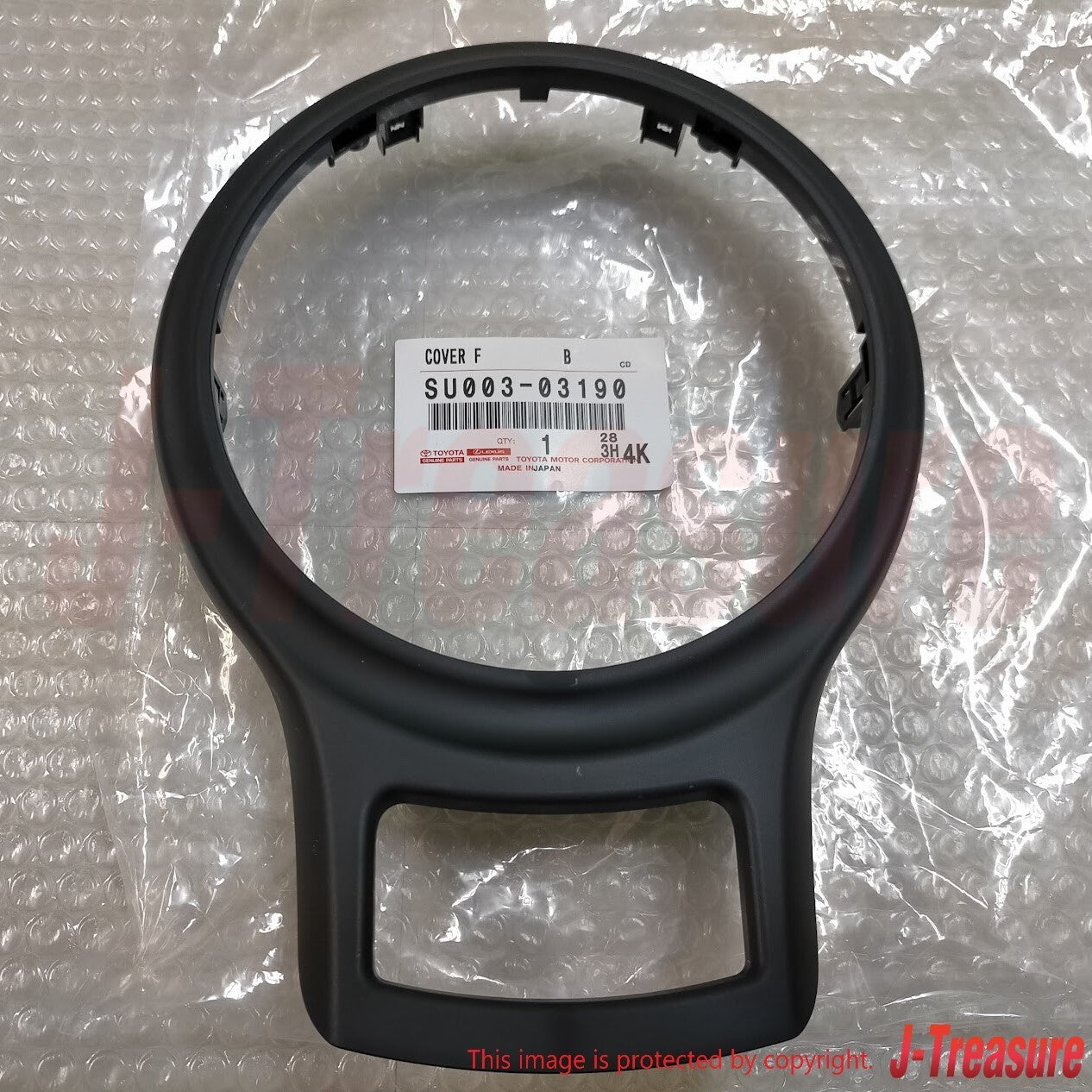 TOYOTA GT 86 Scion FR-S ZN6 13-16 Genuine Black Center Console Panel SU003-03190