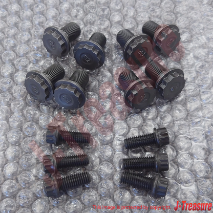 HONDA Genuine Flywheel Pressure Plate Bolt Set 90011-PNA-B00 x8 90034-P10-A01 x6
