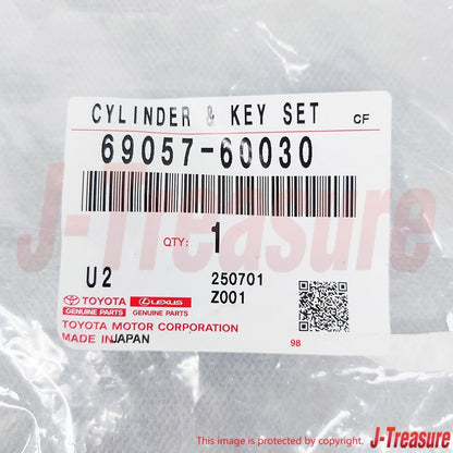 TOYOTA LAND CRUISER FZJ80 91-98 Genuine Ignition Switch Lock Cylinder & Key Set