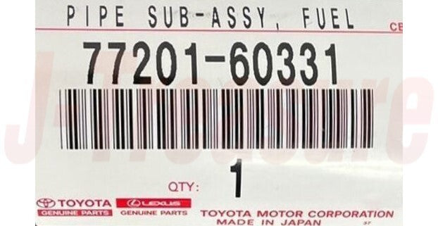TOYOTA LAND CRUISER FJ70 90-96 Genuine Fuel Tank Inlet Pipe 77201-60200 OEM