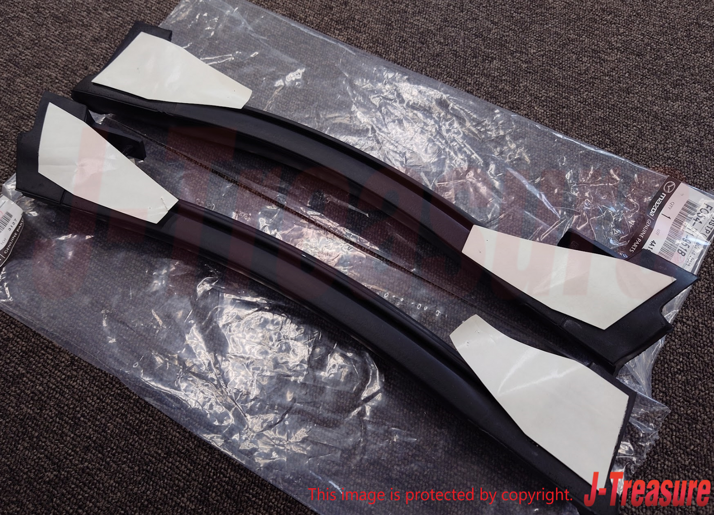 MAZDA RX-7 CONVERTIBLE FC3C 1988-1991 Genuine Roof Weather Strip RH & LH Set OEM
