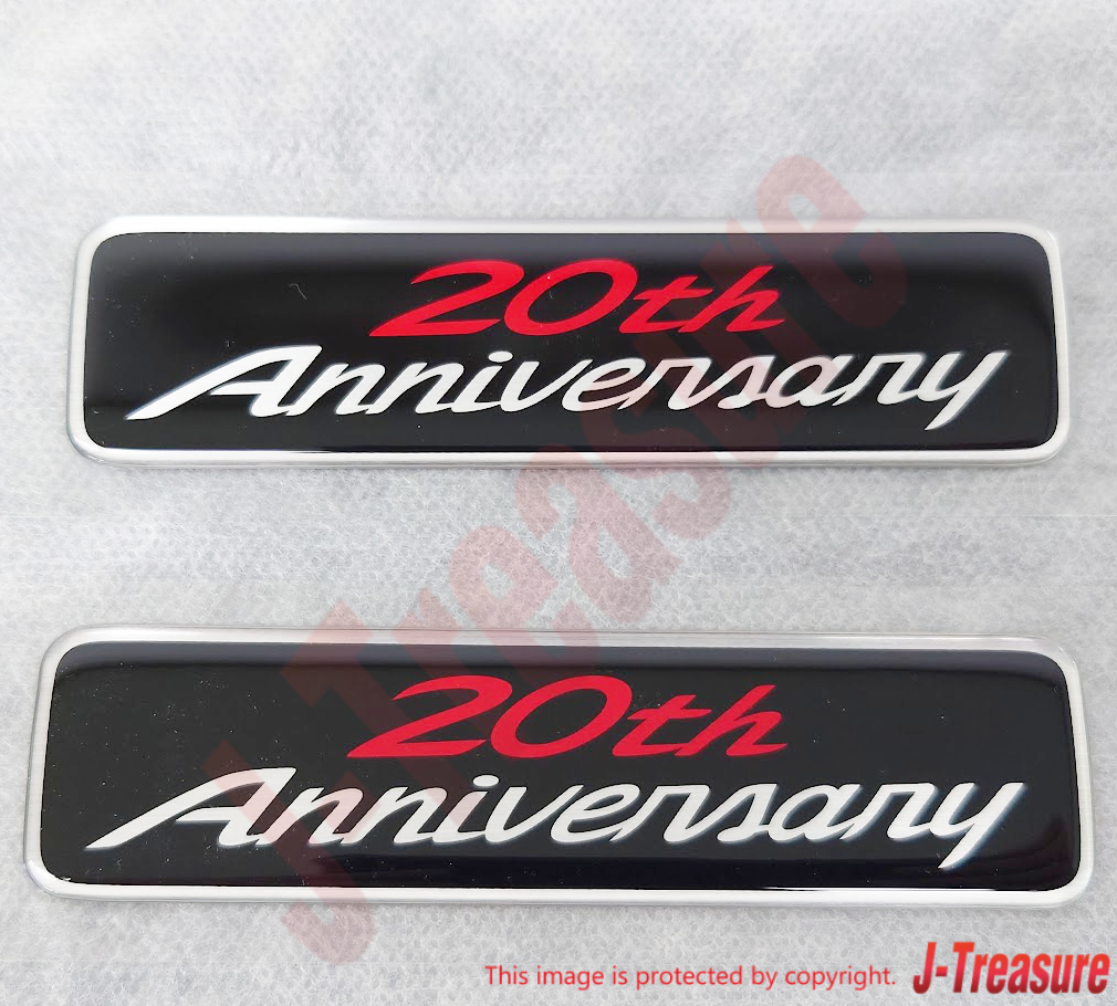MAZDA MX-5 NCEC Genuine Side Ornament "20th Anniversary" N181-51-771 x2 Set OEM