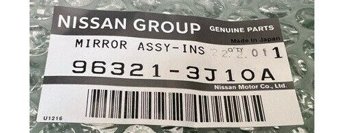 NISSAN 240SX S13 1989-1992 Genuine Inside Mirror Assy 96321-3J10A OEM