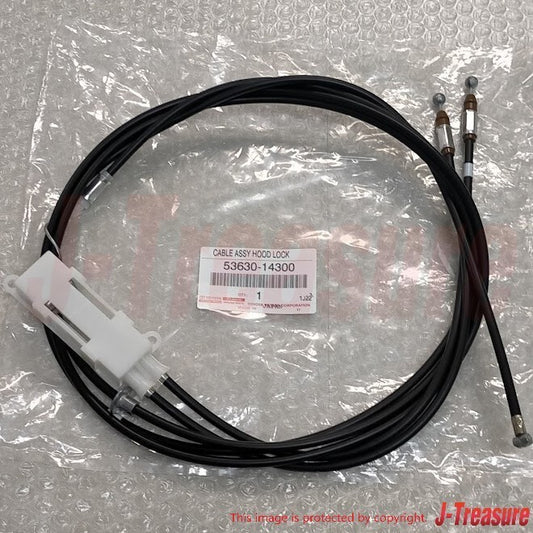 TOYOTA SUPRA JZA80 93-98 RHD Genuine Bonnet Hood Lock Release Control Cable OEM
