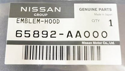NISSAN SKYLINE GT-R BNR34 Genuine Nismo Hood Emblem 65892-AA000 OEM