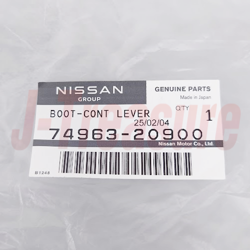 NISSAN DATSUN SUNNY 1200 B120 Genuine Rubber Control Lever Boot 74963-20900 OEM