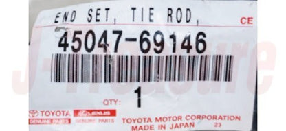 TOYOTA LAND CRUISER UZJ200 2008- Genuine Outer Tie Rod End LH 45047-69146 OEM