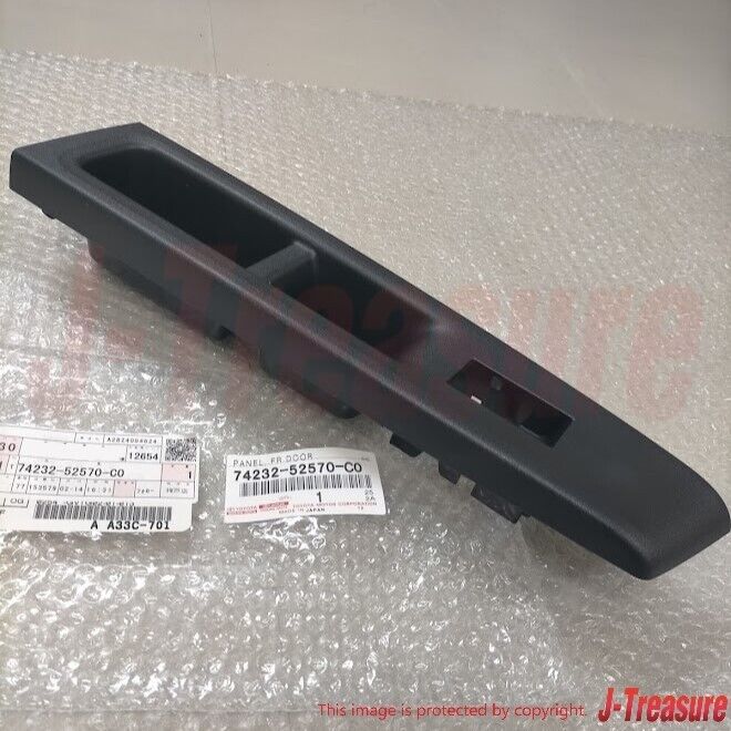 TOYOTA VITZ 10-14 RHD Genuine Front Armrest Upper Panel LH Side 7423252570C0 OEM