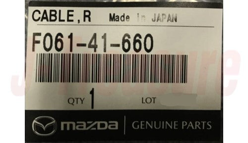 MAZDA SAVANNA RX-7 FC3S FC3C 1989- Genuine Accelerator Cable F061-41-660 OEM RHD