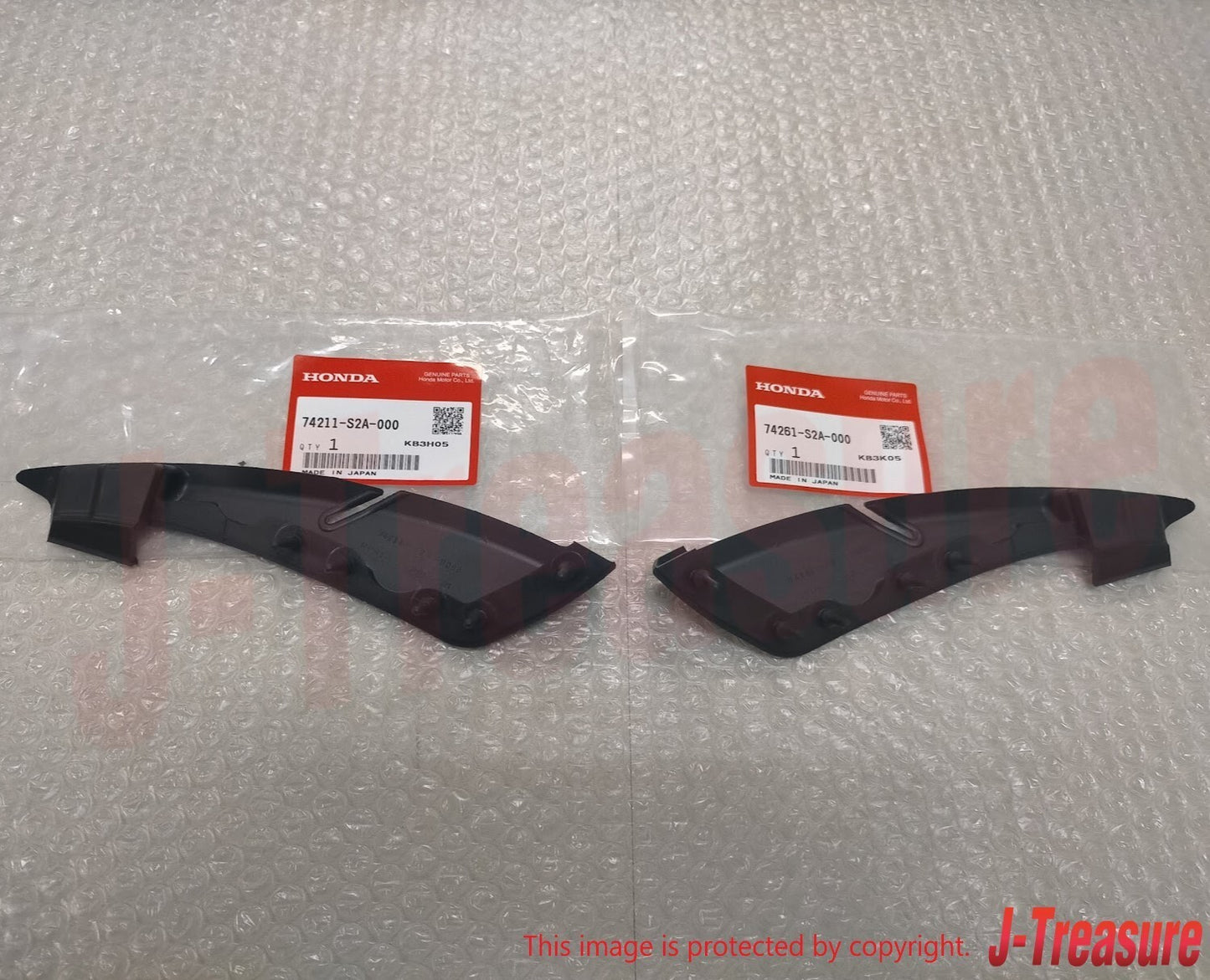HONDA S2000 AP1 / AP2 00-09 Genuine Cowltop Bonnet Hinge Cover Right & Left Set