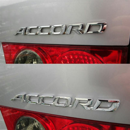 HONDA ACCORD CL7 CL8 CL9 Genuine Rear "ACCORD" Emblem Budge 75722-SEA-003 OEM