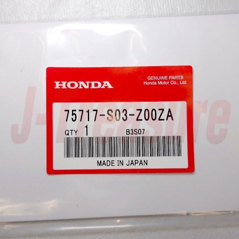 HONDA CIVIC TYPE R EK9 96-00 Genuine Rear Back Door Decal "CIVIC TYPE R" OEM