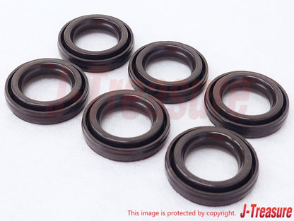 TOYOTA HIGHLANDER GSU40/50 01-17 Genuine Spark plug Tube Seal 11193-70010 x6 Set