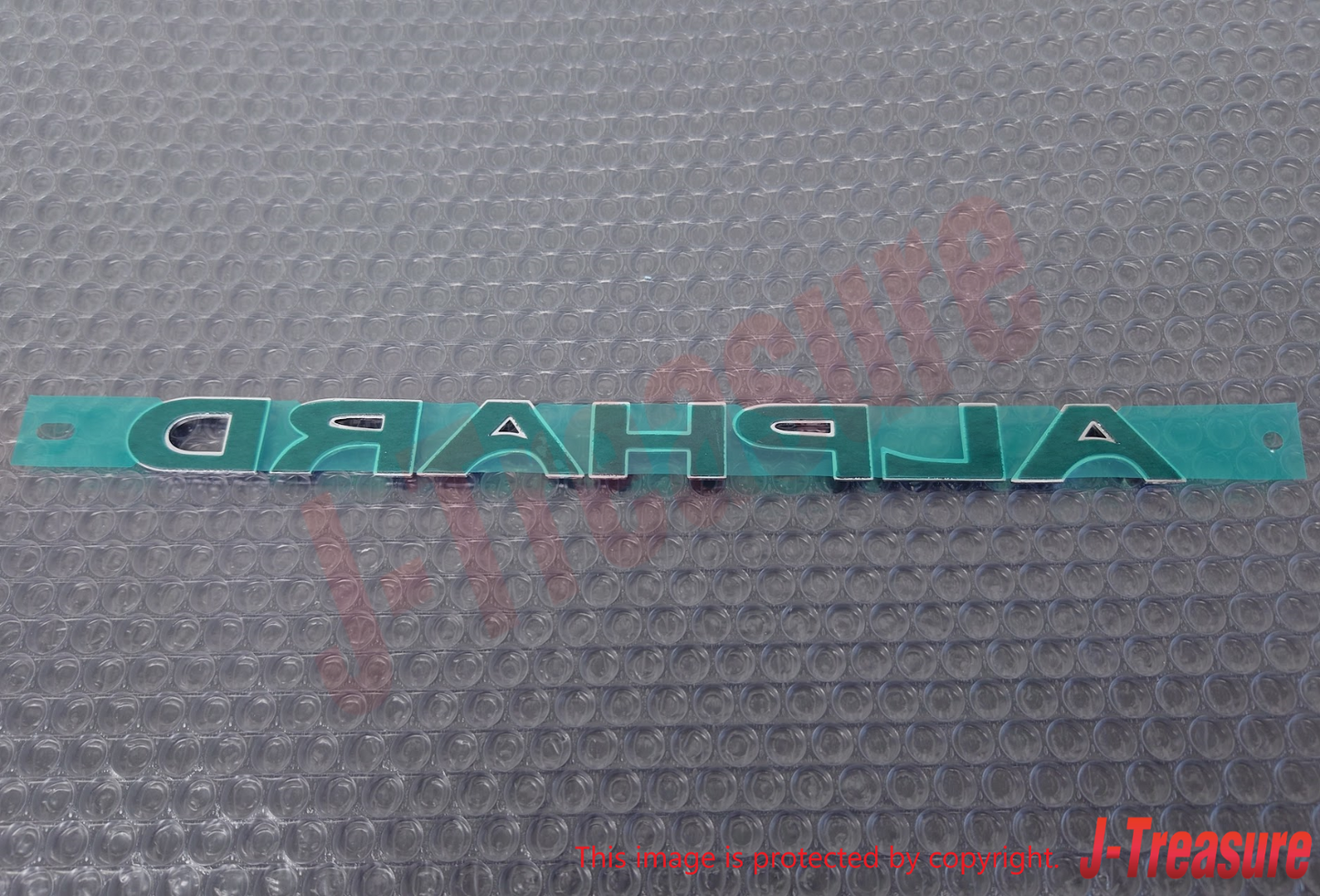 TOYOTA ALPHARD AGH30 15-23 Genuine Back Door Name Plate Emblem 75441-58070 OEM