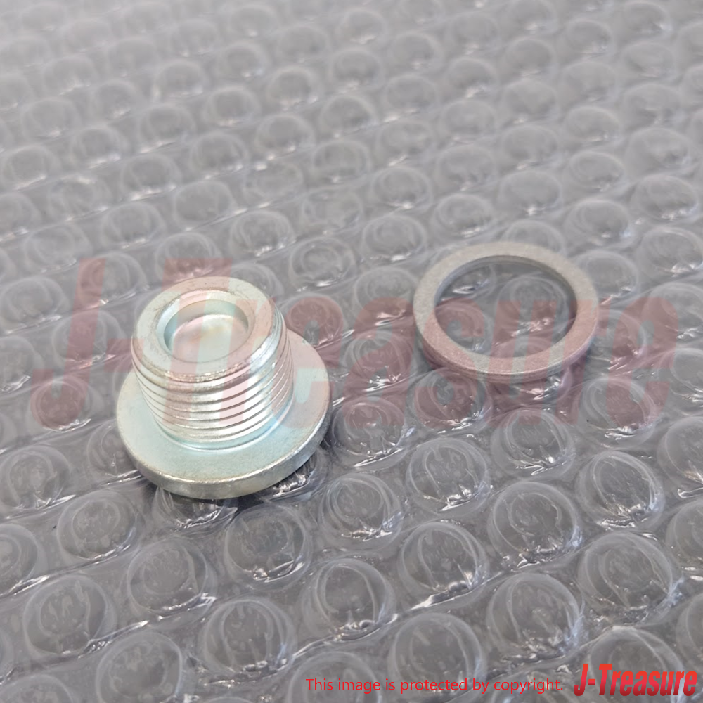 TOYOTA HIGHLANDER ACU2# 01-22 Genuine Transmission Drain Plug & Gasket Set OEM