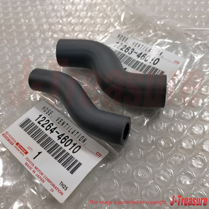 TOYOTA SUPRA JZA80 93-98 Genuine 2JZ-GTE Ventilation Hose No.3 & No.4 Set OEM
