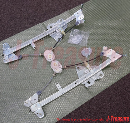 TOYOTA MARK2 JZX90 1994-1996 Genuine Front Door Window Regulator RH & LH Set OEM