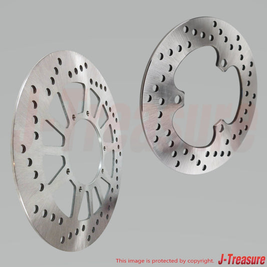 YAMAHA XT250 2008-2024 Genuine Front & Rear Brake Disc Set OEM