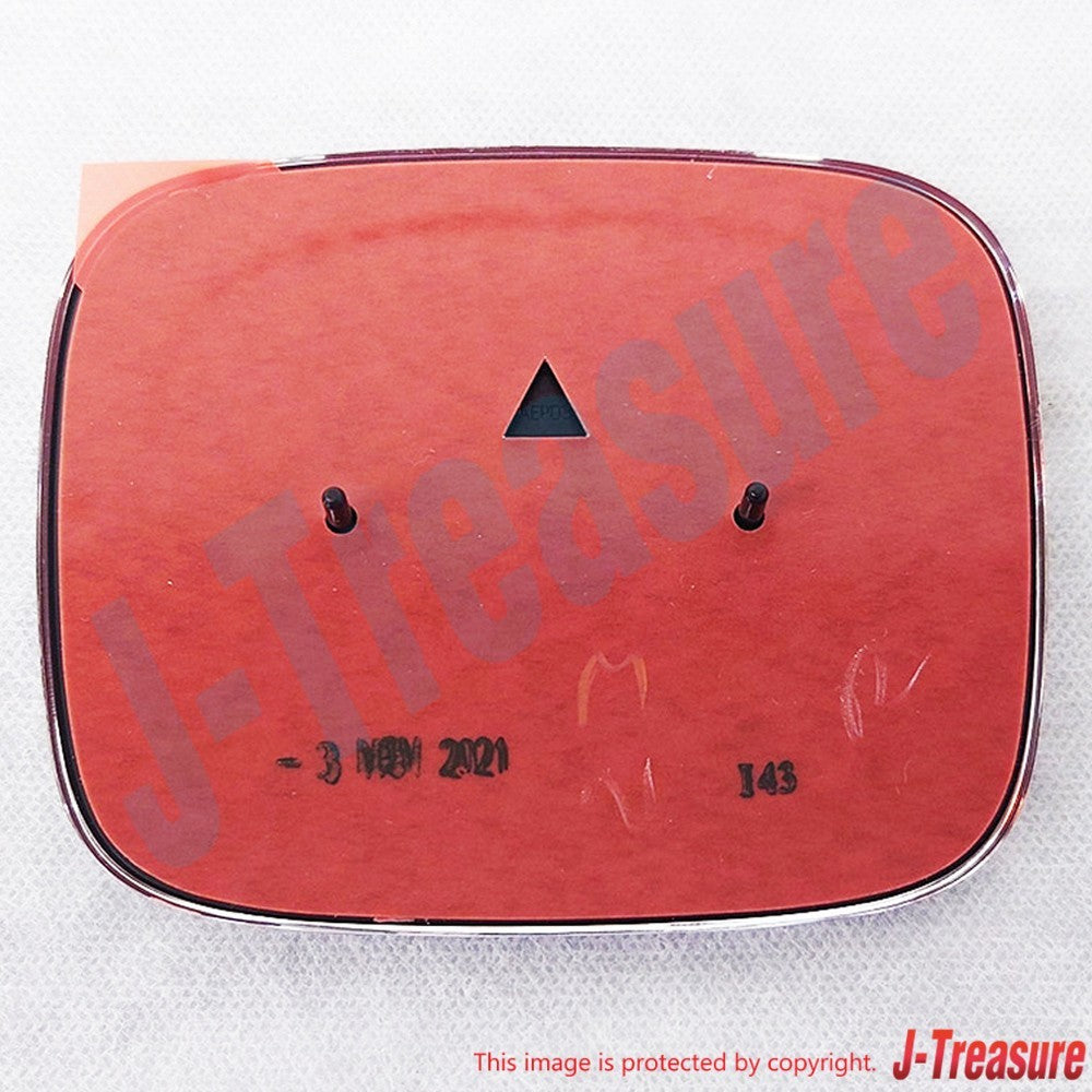 HONDA CIVIC Type R FK8 2017-2019 Genuine Front Red Emblem & Push Nut(x2) Set OEM