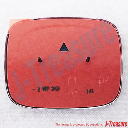 HONDA CIVIC Type R FK8 2017-2019 Genuine Front Red Emblem & Push Nut(x2) Set OEM