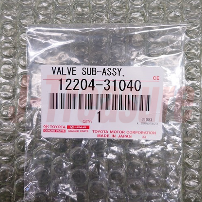 TOYOTA HIGHLANDER GSU40 08-09 Genuine Ventilation Valve Sub-Assy 12204-31040 OEM