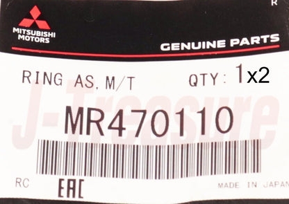 MITSUBISHI MONTERO SPORT K85W Genuine M/T 1st,2nd Speed Gear Synch Ring x2 Set