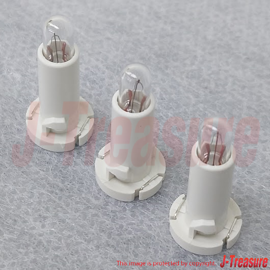 HONDA CR-V 2002-2006 Genuine Heater Control Light Neo Wedge Bulb x3 Set OEM