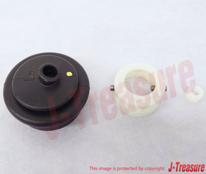 NISSAN 240SX 1995-1998 Genuine Control Lever Boot & Socket Bush Set OEM